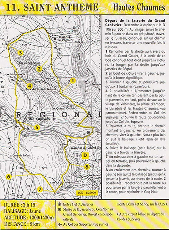 hebergement et randonnees