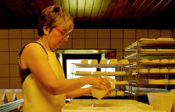 Pr�paration des fromages de chevres