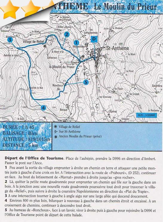 Balade saint antheme