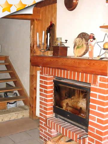 Cheminée du salon